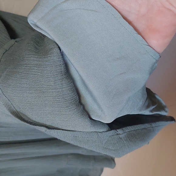 New Womans Boho Ruffle Romper Size Large - Picture 10 of 12